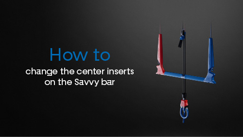 How to change the center inserts on the Savvy bar